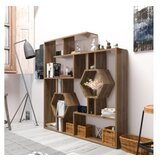 Woody Fashion polica za knjige tamara walnut Cene