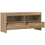 VidaXL TV omarica 100 x 33 x 47 cm Artisan hrast Inženirski les, (5000247547) Slike