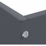  Ograda oko Travnjaka 6 pcs Antracit 60 x 60 x 13 cm Čelik | shoptok.hr