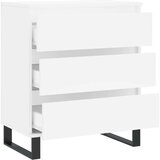 vidaXL Komoda bela 60x35x70 cm inženirski les | Shoptok.si