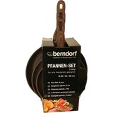 BERNDORF 3-delni komplet posod Videz lesa/marmorja | Shoptok.si