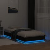  Okvir kreveta s LED svjetlima crni | shoptok.hr