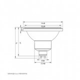 Dawn LED SIJALICA AR111 GU10 DIM. 11W 2700K 950lm 24° | Eponuda.com