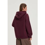 Marisse WOMEN'S SWEATSHIRT Z-BL-4820 BURGUNDY | Shoptok.si
