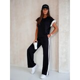 Resti Women's cotton set with short sleeves and wide pants | Shoptok.si