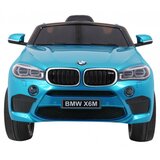  Licencirani auto na akumulator BMW X6M - plavi/lakirani | shoptok.hr