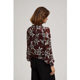 Marisse Chestnut Floral Pattern Shirt | shoptok.hr