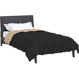  Ljetni pokrivač Crna i taupe 220 x 135 cm Mikrovlakna | shoptok.hr