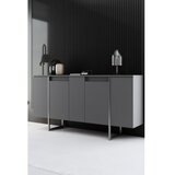 Hanah home set za dnevnu sobu luxe anthracite silver | ePonuda.com