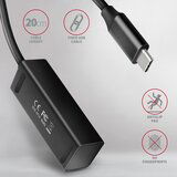 Axagon HUE-M1C interface hub USB 3.2 Gen 1 (3.1 Gen 1) Type-C 5000 Mbit /s Black | shoptok.hr