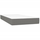  box spring s madracem tamnosivi 120 x 190 cm tkanina | shoptok.hr