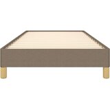  Za krevet smeđesivi 80x200 cm od tkanine | shoptok.hr