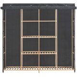  Ormar od tkanine sivi 173 x 40 x 170 cm | shoptok.hr