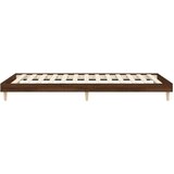  Za krevet smeđi hrast 100 x 200 cm konstruirano drvo | shoptok.hr