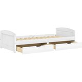  Dnevni ležaj s 2 ladice IRUN bijeli 90x200 cm masivna borovina | Eponuda.com