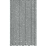 Krovni paneli 36 kom od pocinčanog čelika srebrni 80 x 45 cm | shoptok.hr
