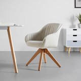 Bessagi Home naslanjač leonie, krem barve | Shoptok.si