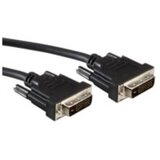 Roline DVI priključni kabel DVI-D 24+1-polni vtič 20.00 m črna 11.04.5599 zaščiten\, lahko se privije DVI kabel, (20418875) Cene