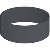  Vrtna saksija Antracit 90 x 90 x 20 cm Čelična vrata | shoptok.hr