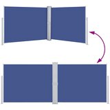  Uvlačiva bočna tenda 140 x 1000 cm plava | Eponuda.com