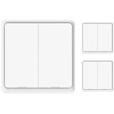  Immax NEO 07507C - KOMPLET 3x pametni prekidač sa dva tastera, 3xCR2430, Zigbee 3.0, Tuya | Eponuda.com