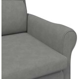  Fotelja Tamno siva 76 x 94 x 102 cm Mikrofibra | shoptok.hr
