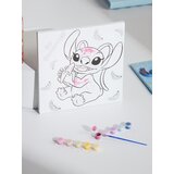 Sinsay Set za slikanje s platnom, kistom i bojama 10 pack Lilo & Stitch | shoptok.hr