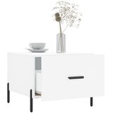  Stolić za kavu bijeli 50 x 50 x 40 cm od konstruiranog drva | shoptok.hr
