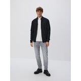 Reserved Slim traperice isprana izgleda - svijetlo siva | shoptok.hr
