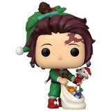 Funko bobble figure anime - demon slayer kimetsu no yaiba pop! - tanjiro kamado (holiday) #2032 | Eponuda.com