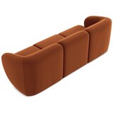 Makamii Žametna sedežna garnitura v barvi terakote 244 cm Lani – | Shoptok.si