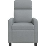 Fotelja s nagibom Svjetlosiva Tkanina | shoptok.hr