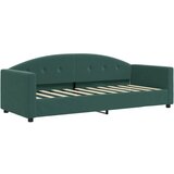 vidaXL Raztegljiva postelja temno zelena 80x200 cm žamet, (20792336) | Shoptok.si