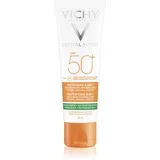 Vichy capital soleil mattifying 3-in-1 SPF50+ mat krema za obraz z visoko uv zaščito 50 ml za ženske