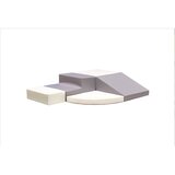 IGLU soft play set Corner Climber, 5 elemenata, sivo-beli Cene