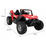 Buggy na akumulator Clash 4x4 - dvosed - rdeč | Shoptok.si