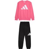 Adidas Športna trenirka svetlo roza / črna / bela Cene