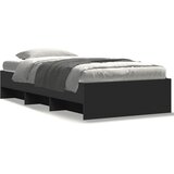  Okvir za krevet crni 90x200 cm konstruirano drvo | shoptok.hr