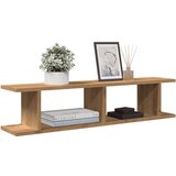 vidaXL Stenske police 2 kosa artisan hrast 90x18x20 cm inž. les Cene