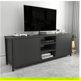 Hanah home tv polica otis black anthracite | ePonuda.com