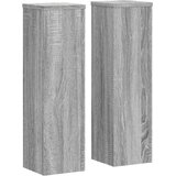 vidaXL Stalci za biljke 2 kom boja hrasta 17 x 17 x 60 cm drveni | shoptok.hr