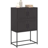 vidaXL Komoda crna 68,5 x 38,5 x 107 cm čelična Cijene