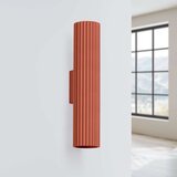  Sollux SL.1634 - Zidno svetlo KARBON 2xGU10/10W/230V narandžasta | Eponuda.com