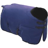  Pokrivač za konje Tamno zelena i crna 165 cm Poliester | shoptok.hr