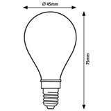 Rabalux LED žarulja E14 6 W 850 lm 3000 K G45 filament Cijene