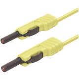 SKS Hirschmann 4 mm test lead\, contact-protected\, stackable\, 50 cm, (20423200) Cene
