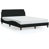  Okvir za krevet Dover Crni 135x190 cm Tkanina | Shoptok.si