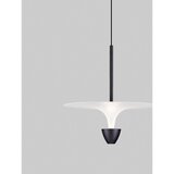 Nova Luce Mat crna LED viseća svjetiljka aluminijska ø 34 cm Topio – | shoptok.hr