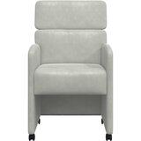  Blagovačke stolice s kotačima 2 pcs Svjetlosiva 58 x 65 x 98 cm | shoptok.hr