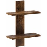  Zidna polica Dimljeni hrast 30 x 13.5 x 43 cm Prerađeno drvo | shoptok.hr